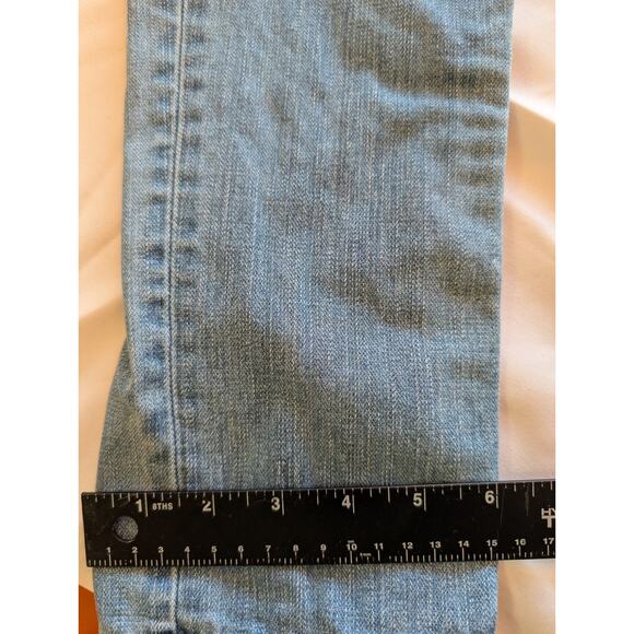 Miss Me Women's Thrashed Boyfriend Blue Jeans Sz 26 Destroyed Worn Distressed - Picture 3 of 12